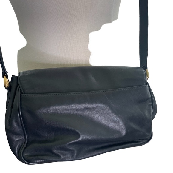 Etienne Aigner Blue Leather Croosbody Bag - Picture 3 of 15